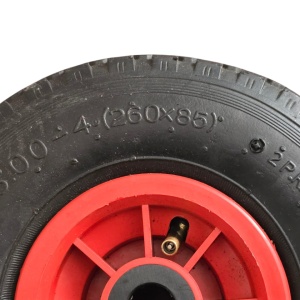 Roata liza carucior cu rulment ace 3.00-4 2PR - Img 3