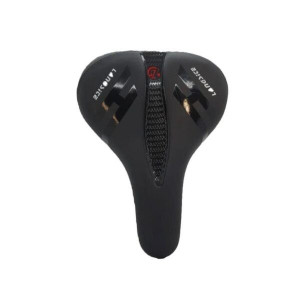Sa bicicleta confortabila, material ecologic, culoare negru