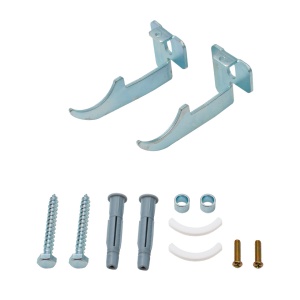 Set 2 console reglabile fixare radiator aluminiu
