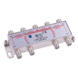 Splitter TV 8 cai 5-2450MHz