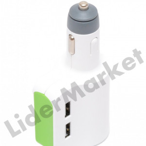 Stecher alimentator priza bricheta auto 12-24V 3 x USB 3.0A - Img 2