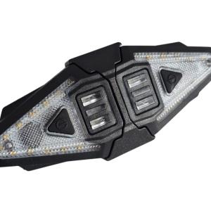 Stop si semnalizare LED split wireless pentru bicicleta - Img 4