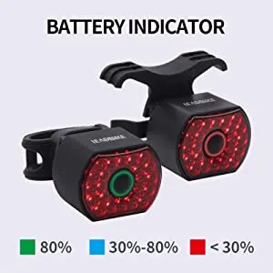 Stop smart cu senzor de franare, 6 moduri, 22 LED-uri, indicator baterie - Img 6