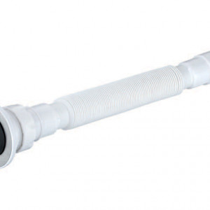 Ventil cu dop + sifon flexibil pentru chiuveta 1.1/2"(40)