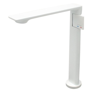 Baterie lavoar montaj pe blat FLAT WHITE