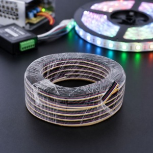 Cablu Alimentare LED RGB/RGBWW/RGB+CCT 6 Fire, 50m/rola - Img 2