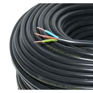 Cablu Electric 3x1mm MYYM Litat (Negru)