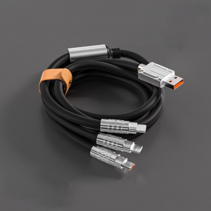 CABLU FAST 100W - 3 IN 1 MICRO -TIP C - IOS / CA-880