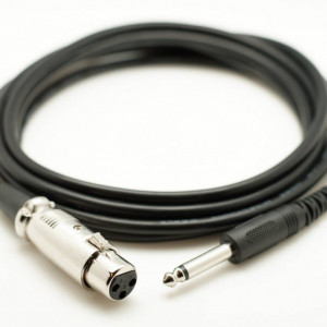Cablu Jac 6,3 Tata-Xlr Mama 3m De Pvc