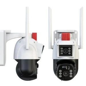 Cameră de Supraveghere Solară AI HD SPM-T Series, 4K, Pan Tilt 360°, Audio Bidirecțional, Viziune Nocturnă (model t11-wifi) - Img 2