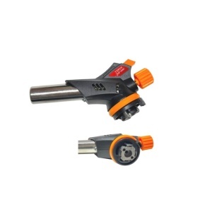 Cap de arzator pentru butelie spray gaz, cu instalator ceramic, aprindere piezo
