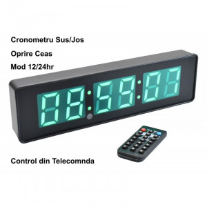 Ceas cu cronometru si telecomanda JH120 - Img 3