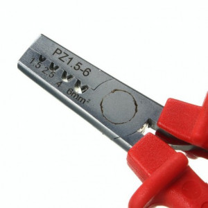 Cleste de sertizat pin terminal / PZ1,5-6 - Img 4
