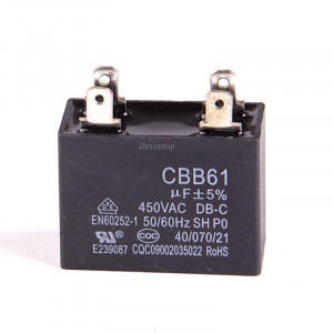 Condensator Dreptunghi Pornire Motor 4C 450V – 2uf