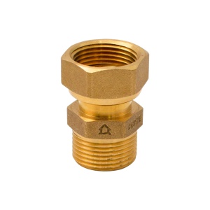 Conector cu semiolandez alama CW617N 1/2" MF