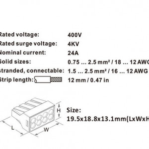 Conector doza rapid tip 8 poli - Img 3