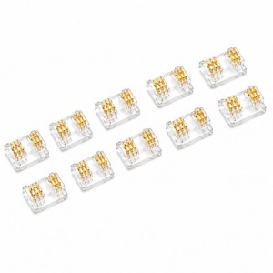 Conector pentru Imbinare Banda LED COB 12mm 6 Pini Strip to Strip Set 10 Buc