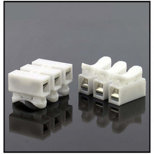 Conector rapid CH-303 alb, 100buc/Set