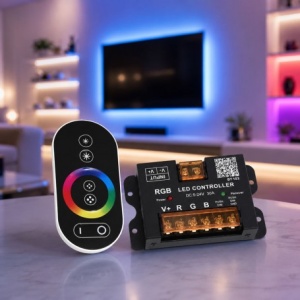 Controler LED RGB 5-24V 30A Bluetooth pentru Banda LED RGB BT103 - Img 5