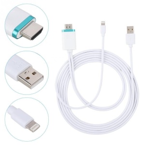 Convertor KIT Cablu MHL iPhone HDTV Video 1920x1080, 30p - Img 2