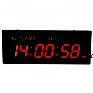 Cronometru cu Ceas JH-130 / Led Rosu si Telecomanda