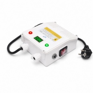 Cutie Comanda Pompa Submersibila 1.5HP 40uF 220V cu Voltmetru Digital - Img 3