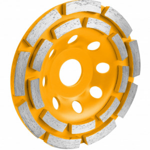Disc diamantat cu dublu segmente pentru slefuit suprafete be