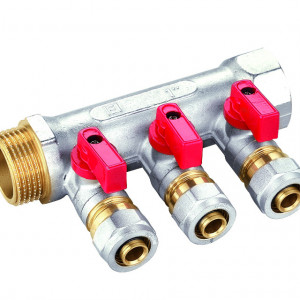 Distribuitor pexal 16mm*1/1/4cai-rosu