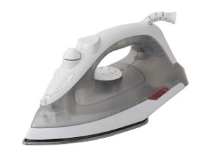 Fier de calcat talpa inox Floria Culoare Alb/Gri ZLN-8429, Putere 1600W, 180ml
