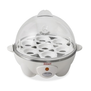 Fierbator de oua ZİLAN Alb ZLN-8075, 360 W, Capacitate 7 oua,