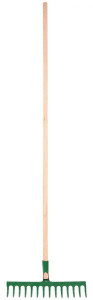 Grebla 14 dinti - coada de lemn - 130cm