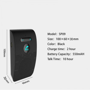 Handsfree bluetooth auto V5.0 multipoint BT-SP09 - Img 3