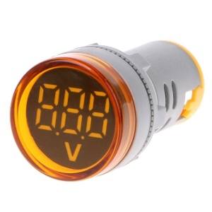 Indicator digital voltmetru portocaliu 250V/AC 20-500V AD101-22VM/P