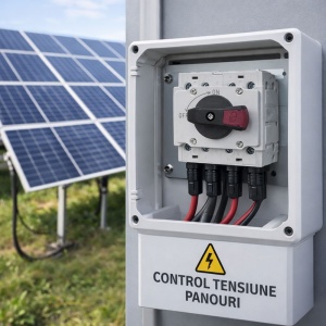 Intrerupator DC Fotovoltaic 4 Poli 1500V 32A PV Switch Disconnector - Img 4