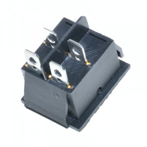 Intrerupator IRS lat negru KCD4 15A-250V - Img 2