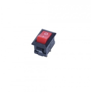 Intrerupator Mini IRS 220V Rosu, 15x10mm - Img 4