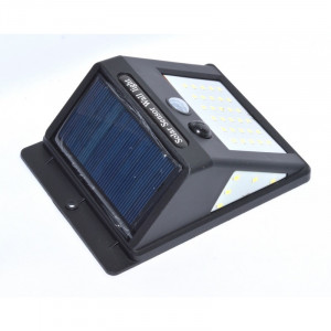 Lampa de Perete cu Led + Incarcare Solara, WALL FA-40LED - Img 2