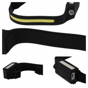 Lanterna de cap cu led COB XPE si senzor YT200 - Img 5