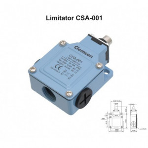 Limitator de cursa cu buton CSA-001 - Img 5
