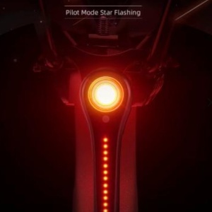 Lumina spate bicicleta cu incarcare type c, SMD led , lumină de avertizare puternica - Img 2