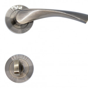 Manere ergonomic usa toaleta cu buton blocare