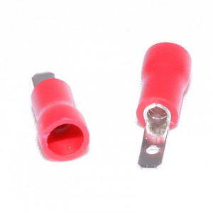 Papuci Electrici Rosu Tata 2,8mm ,100buc/set