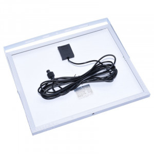 Proiector cu panou solar, senzor de lumina si telecomanda 60W - Img 2
