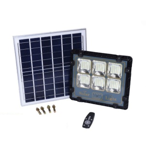 Proiector LED 150W cu panou solar si telecomanda
