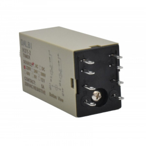 RELEU DE TIMP H3Y-2 MINI CU INTARZIERE 10S / 220VAC - 8P - Img 4