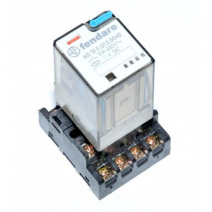 Releu Industrial 12V – DC / 11P Cu Soclu