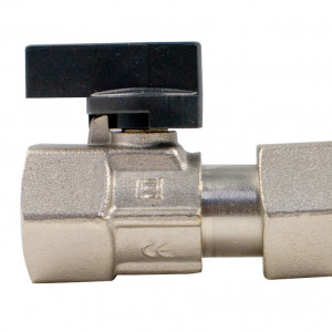 Robinet cu olandez nedemontabil 3/4"FF 3/4"F - Img 2