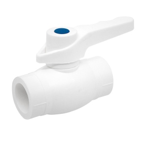 Robinet PPR sferic cu maner 25 albastru