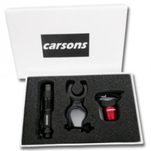 Set cadou, Far fata Q5 focus zoom, stop spate ruby rosu