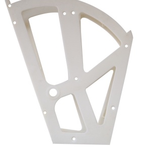 Set suport pantofar plastic alb doua randuri - Img 2